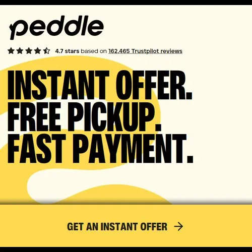 Peddle Ad - Instant Offer. Free Pickup. Fast Payment