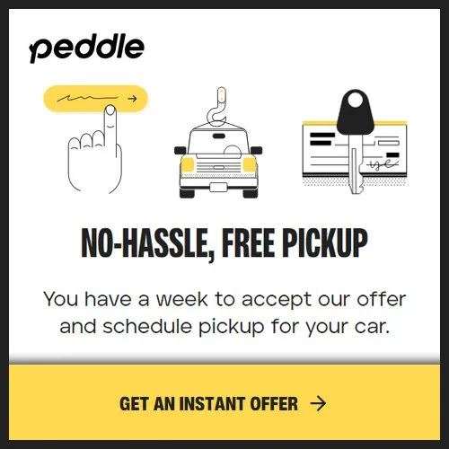 Peddle Ad - No Hassle, Free Pickup
