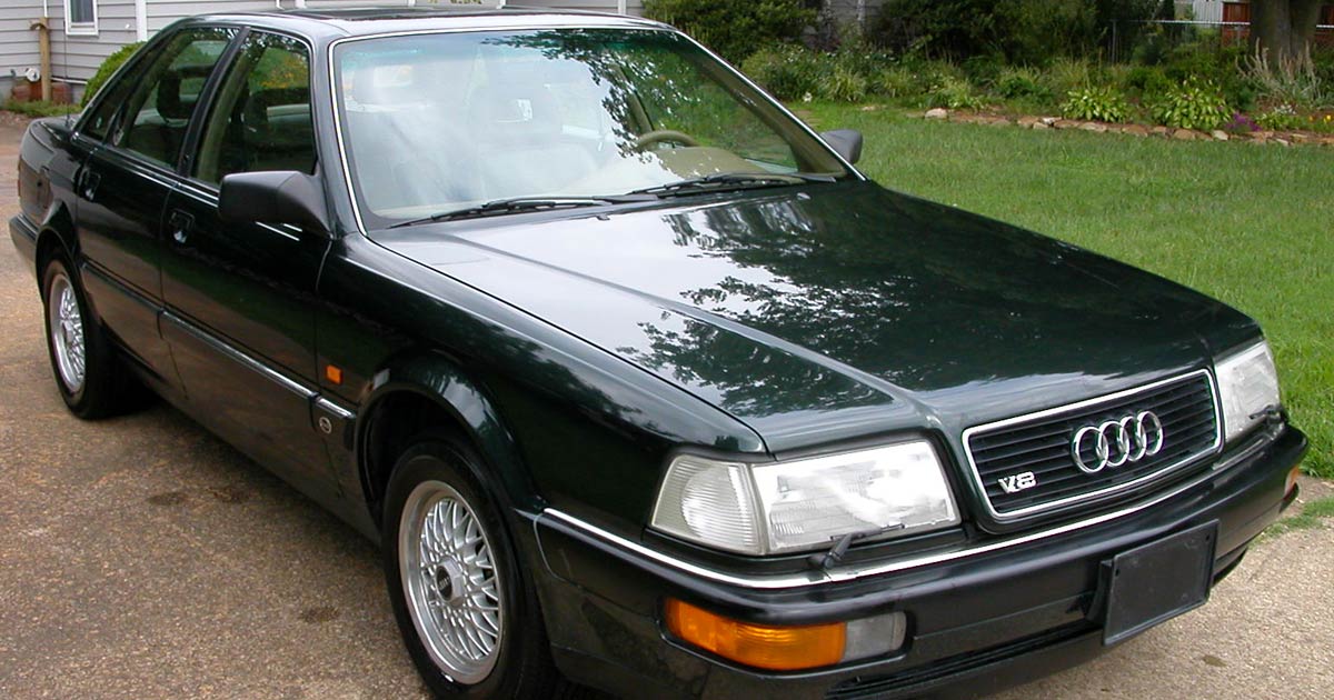 Photograph take of Audi V8