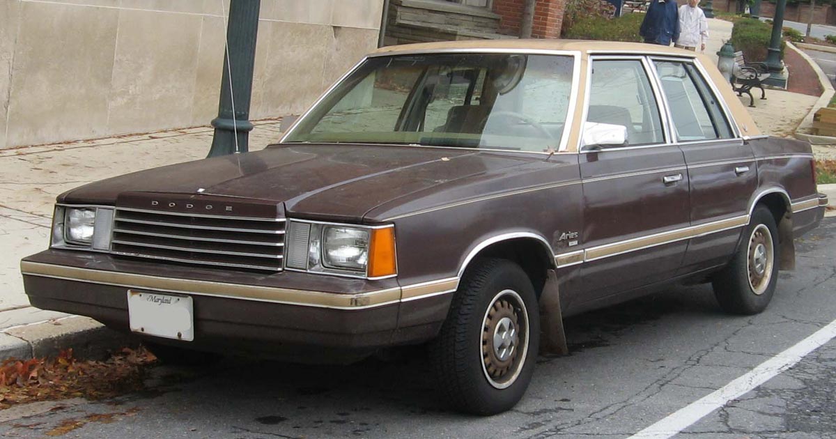 Photograph take of Dodge Aries