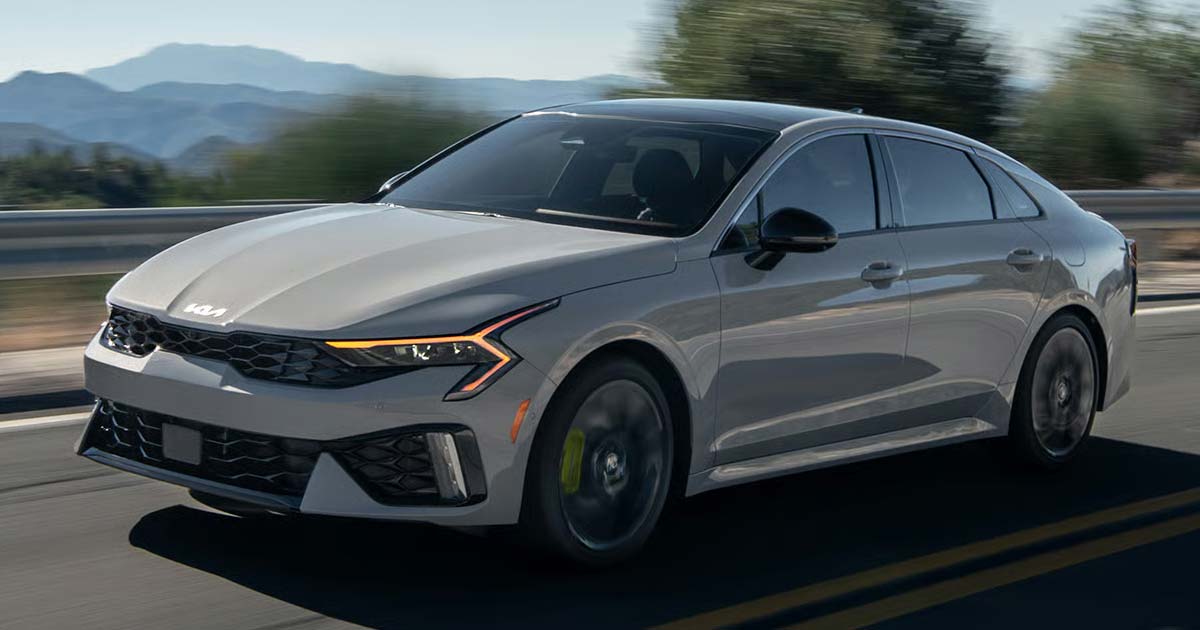 Photograph take of Kia K5