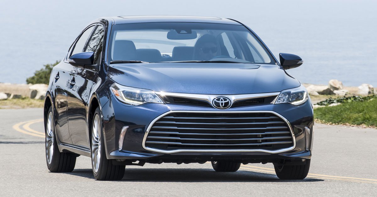 Photograph take of Toyota Avalon
